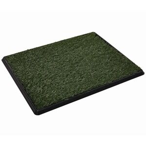 20x25 Reusable Artificial Grass Dog Pee Pad with Tray Indoor Outdoor Potty Turf